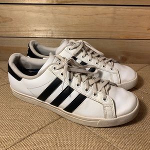 Adidas Grand Court Tennis Shoes Women’s Size 7 Cloud Foam White Black